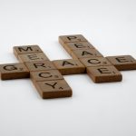 Words Spelled on Scrabble Tiles