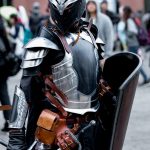 man in black and grey helmet and helmet
