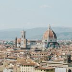 bird's-eye view photography of cathedral